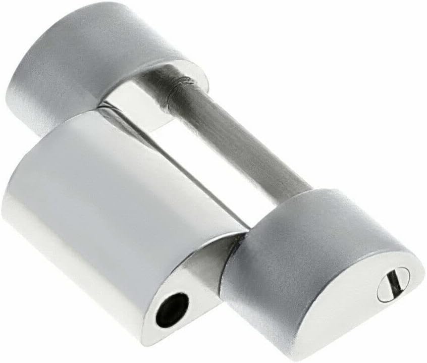 Ewatchparts 16MM 18K WHITE GOLD DAY-DATE WATCH BAND PART LINK FOR ROLEX 18296, 18366, 18346