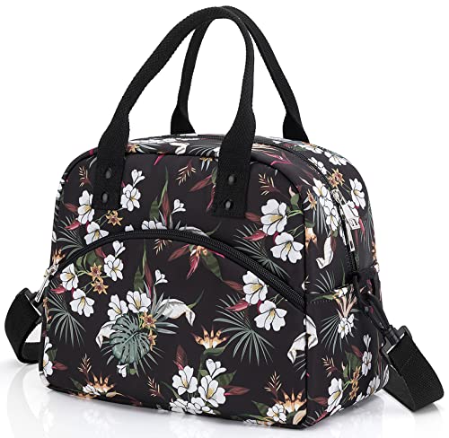 Kasibon Lunch Bag For Women Men Insulated Lunch Box Reusable Leakproof Soft Cooler Cooling Tote For Work Picnic Beach, Freezable Lunch Bag With Adjustable Shoulder Strap #TOP5