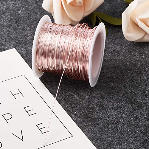 image for PH PandaHall Pandahall 75.5 Feet Tarnish Resistant Copper Wire 24 Gaug