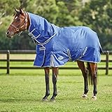 Rug Weight: Medium Weatherbeeta Comfitec Premier Free II Detach A Neck Medium Turnout Rug 6ft9 Dark Blue Grey White