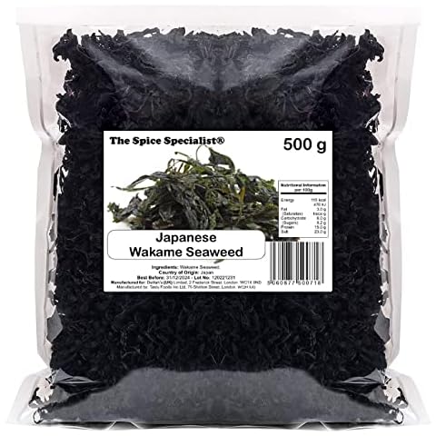 Japanese Pure Dried Edible Wakame Seaweed 500g Cover