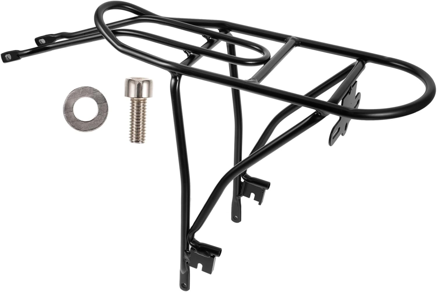 Lightweight Aluminum Bicycle Rear Rack for Folding Bikes Easy Installation Suitable for Luggage and Cargo Durable Design for Comfortable Riding Experience