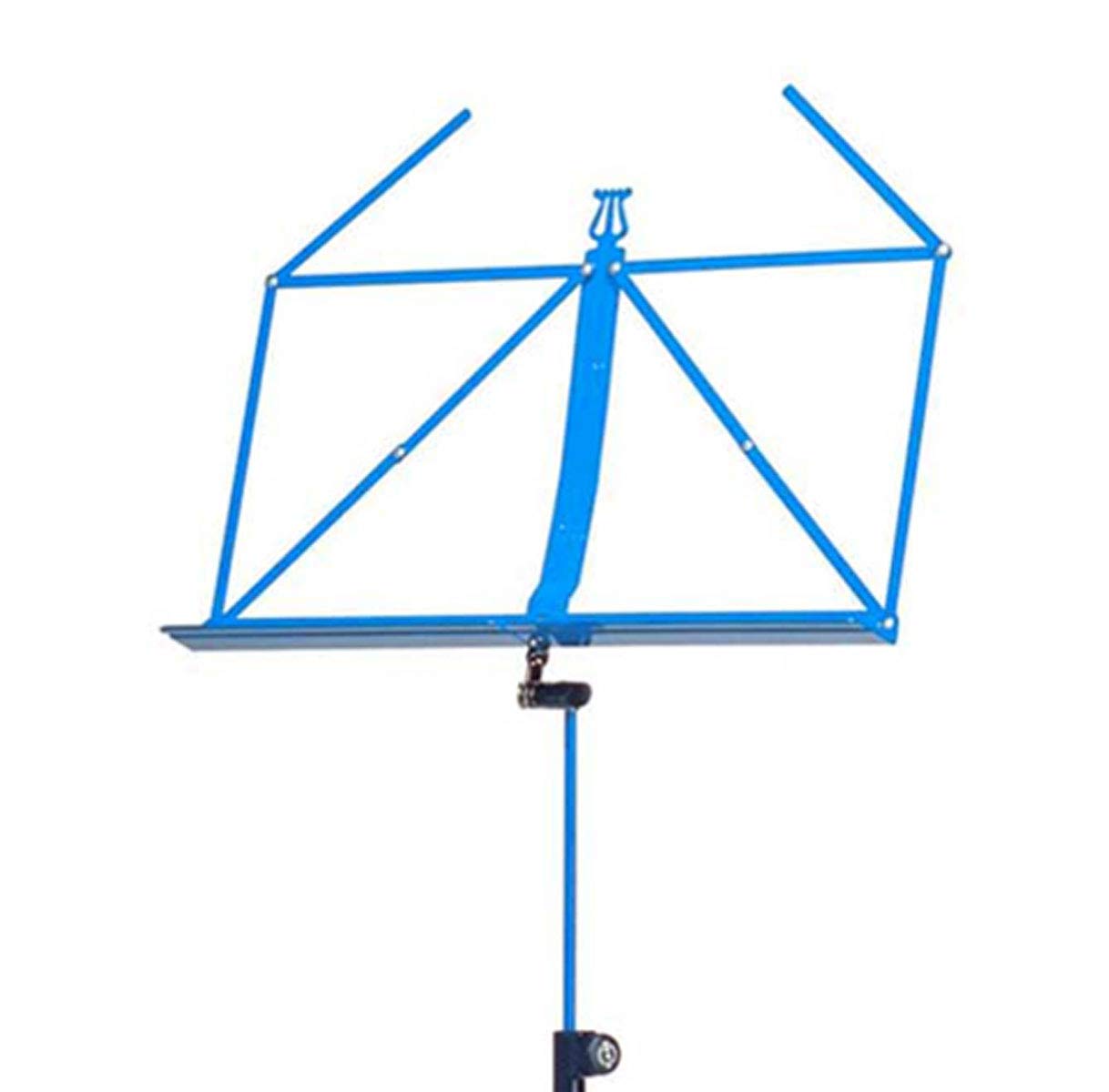 K&M 100/1 Pupitre de partition + lampe de pupitre 100/1 Blau + Leuchte bleu