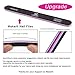 Makartt Nail File, 180/240 Grit Emery Boards for Nails, 10pcs Professional Washable Dual Sides Filer Kit for Natural Nails, Gentle Filing & Ultra-Fine Shining Manicure Tools