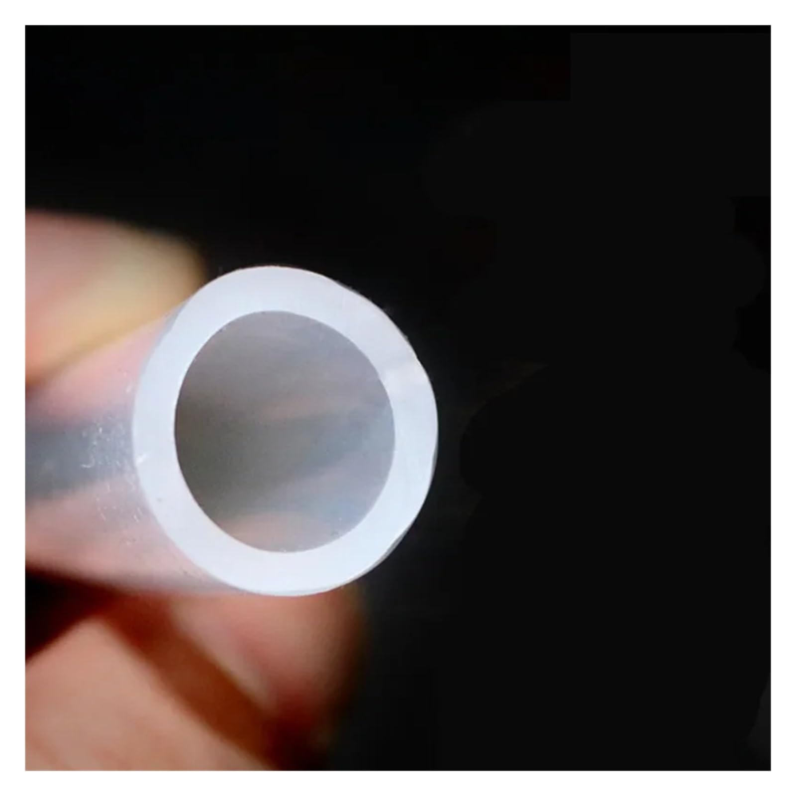 Manguera de tubo silicona Tubo Flexible de goma seguro, tubo silicona translúcido transparente 5M(8x12mm)