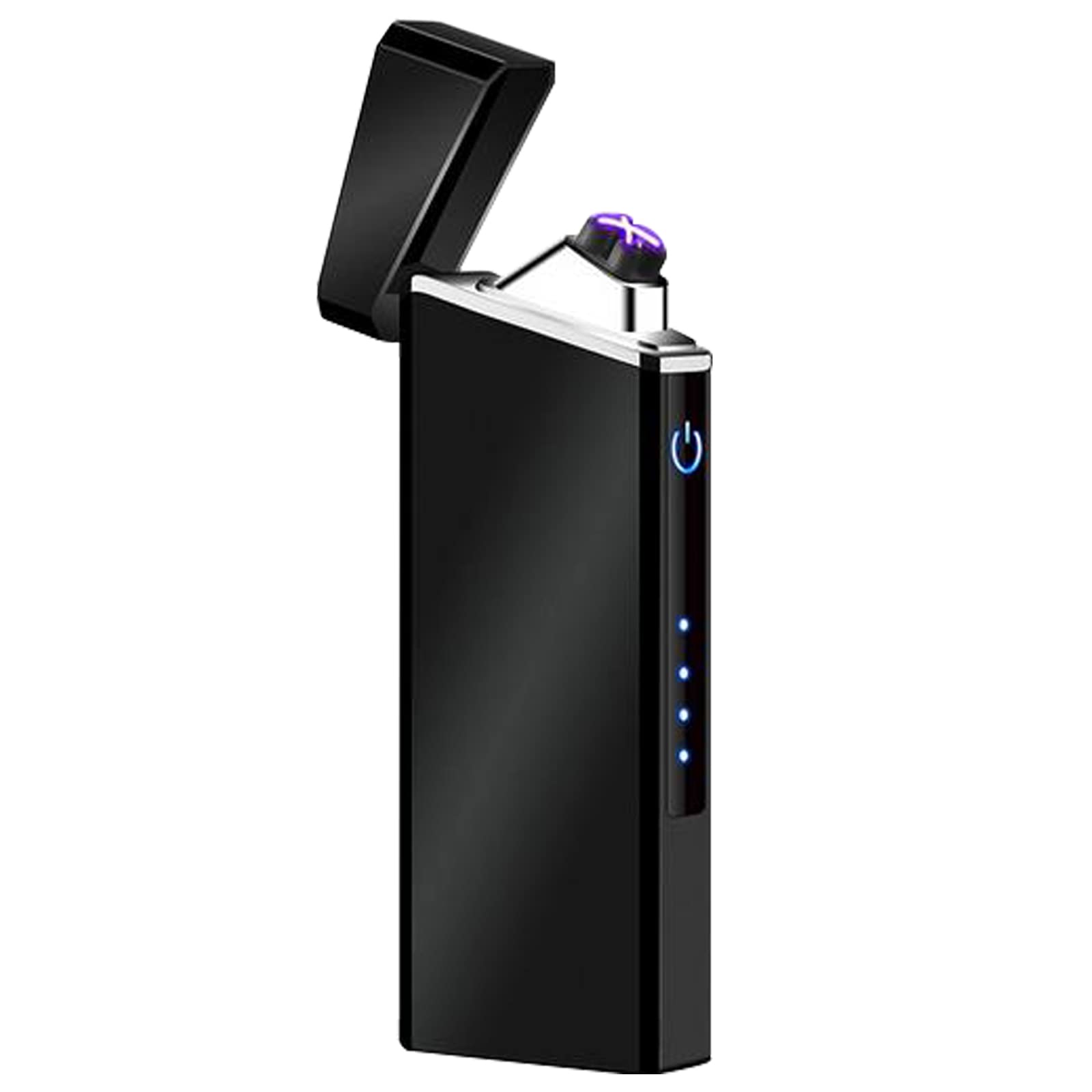 Arc Electric Lighter USB Rechargeable Electronic Lighters Windproof Flameless Butane Free Lighters Candle Lighter for Fire,BBQs,Camping,Adventure -Outdoors Indoors(Touch Switch)