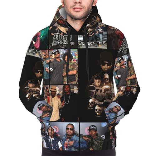 Bone Music Thugs N Harmony Men's Casual Hoodie Pullover Hooded Long Sleeve Sweatshirt with Big Pockets4