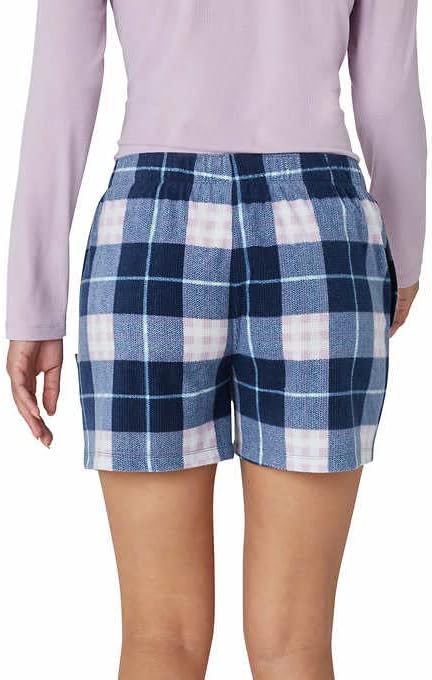 Eddie Bauer Women's 3-Piece Waffle Knit Pajama Set (US, Alpha, Medium, Regular, Regular, Purple) - Image 8