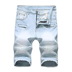 Herenshorts Motorfietsvouwen Rechte denimshorts Zakrits Endurance Five Minutes Pants