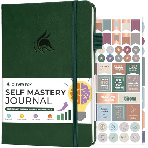 Clever Fox Self Mastery Journal – Guided Daily Reflection &