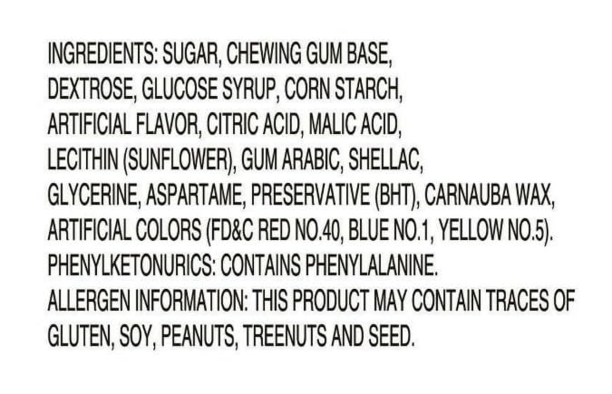 Kidsmania Galaxy Rocks Bubble Gum Candy Canister, Sabor Blue-Raspberry, Pack de 2 miniatura 4