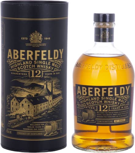 Aberfeldy 12 Years Old Highland Single Malt 40% Vol. 1l in Giftbox