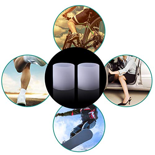 Image of Povihome 20 Pack Big Toe Sleeves, Gel Toe Protectors, Gel Toe Caps Pads for Big Toe Protect, Stubbed Toe,Crossing Toes,Corns and Calluses