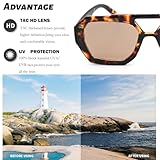 Zoom IMG-2 coyun oversized occhiali da sole Zoom IMG-2 coyun oversized occhiali da sole