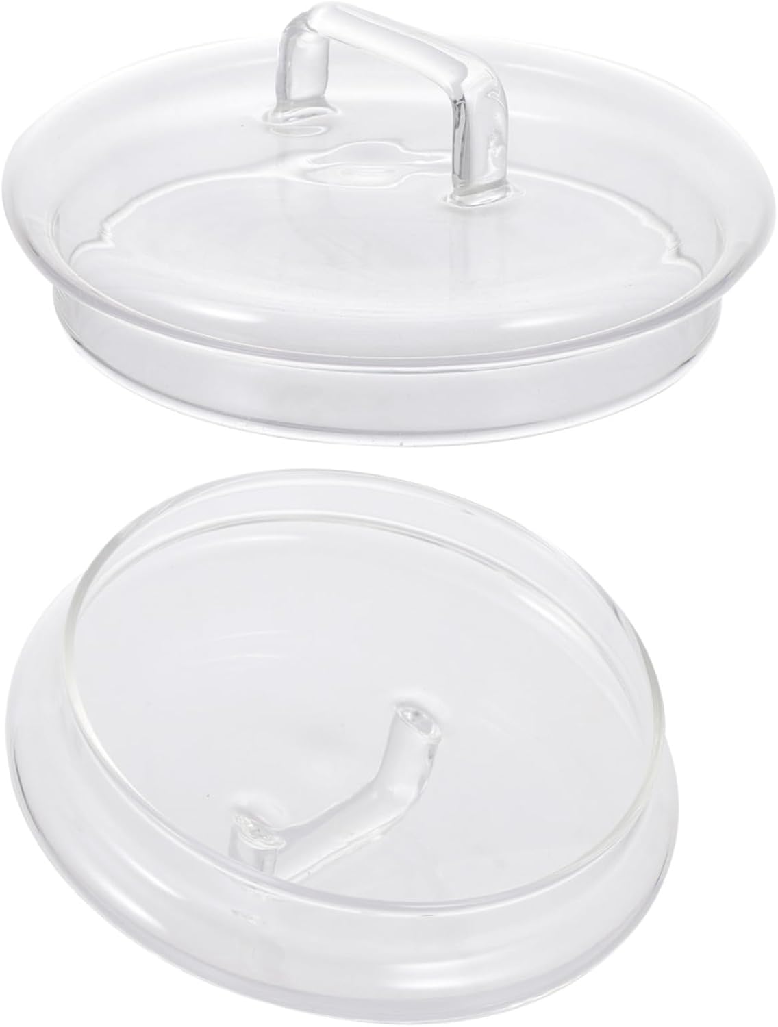 HOLIDYOYO 2pcs Storage Jar Lid Replacement Lids Coffee