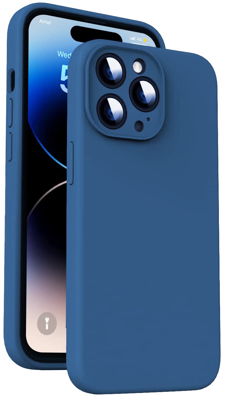 EGOTUDE Silicone Soft Case Camera Protection Microfiber Lining Back Cover for iPhone 14 Pro Max (Black) (B0BGSTM7VX) Amazon Price History, Amazon Price Tracker