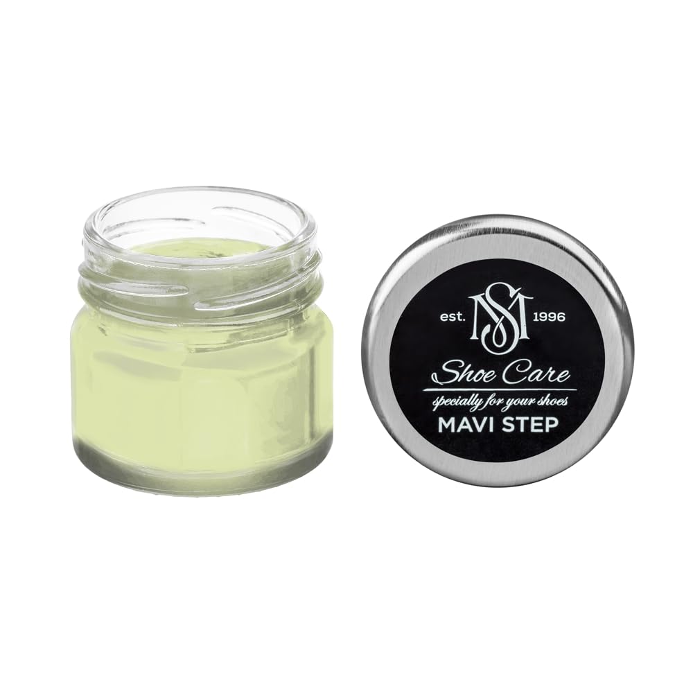 Crème cirage MAVI STEP pour l'entretien des souliers en cuir