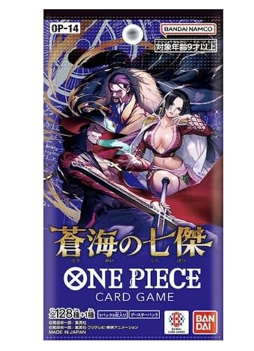 【未開封BOX】ワ︎ン︎ピ︎ー︎ス︎カードゲーム 蒼海の七傑 op-14 〈12BOXご購入で未開封カートンにて発送〉