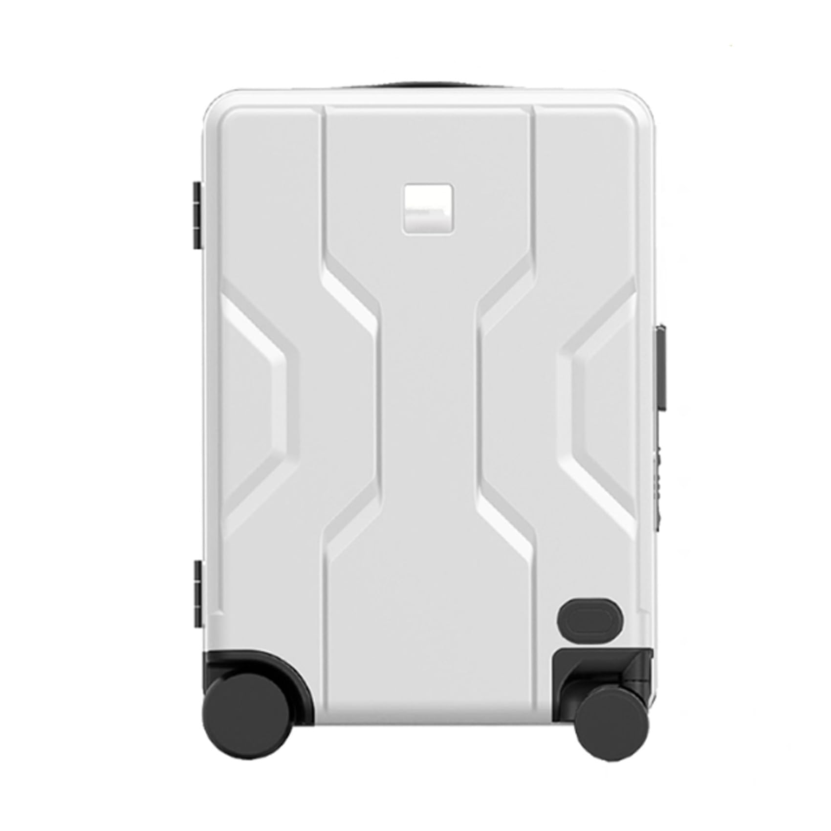 Generic Carry-Ons Smart Suitcase Fingerprint Unlock Aluminum Frame Carry On Hardside Luggage with Spinner Wheels and TSA Lock