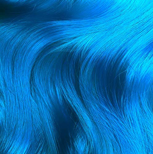 Lime Crime Unicorn Hair Dye Full Coverage, Anime (Candy Blue) - Vegan and Cruelty Free Semi-Permanent Hair Color Conditions & Moisturizes - Temporary Blue Hair Dye With Sugary Citrus Vanilla Scent