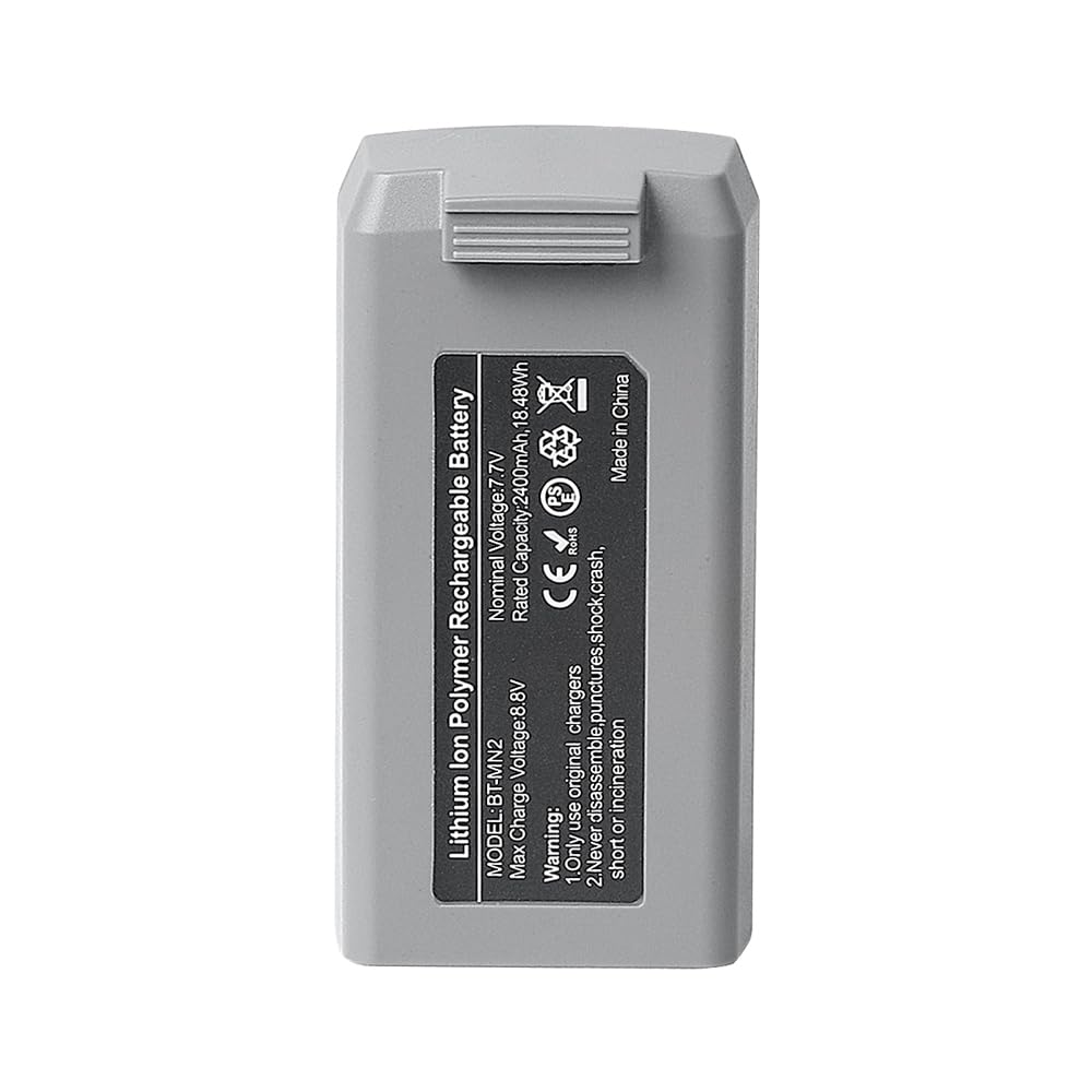 Batteria per drone DJI da 7,7 V 2400 mAh per mini 4K / SE 2 volo intelligente per batterie per droni Lipo 2S aggiornate (1 batteria)