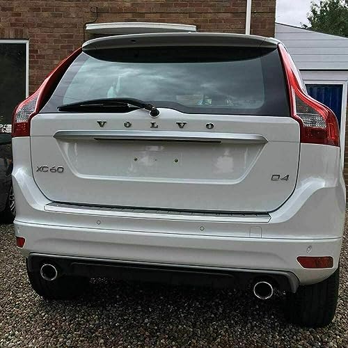 XC-60 FACELIFT Stainless Steel Chrome Rear Bumper Protector Scratch Guard (2014-2017)