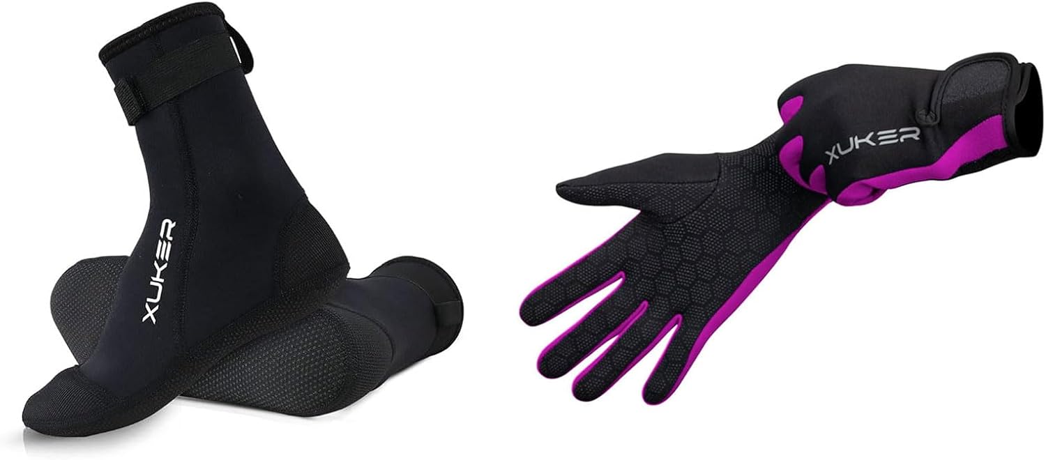 XUKER Neoprene Socks and Gloves