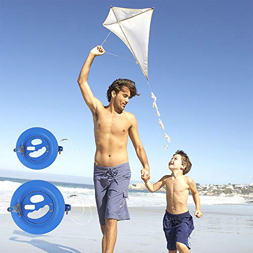 2Pack Kite Winder With Reel 7Inch 6Inch Kite String Spool Kite Flying String Kite Runner Kite Reel Winder For Adult Professional Outdoor Kite Accessories With Lock Function Control #TOP6