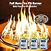 Hisencn Fire Pit Burner Ring Kit 24 Inch, 304 Stainless Steel Fire Pit Insert Round with Spark Ignition and Propane Hose Kit for Indoor or Outdoor Fire Table, LP and Propane Gas Fire Pits
