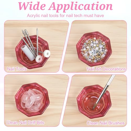 2 PCS Plato de Monómero de Vidrio para Uñas Acrílicas miniatura 4
