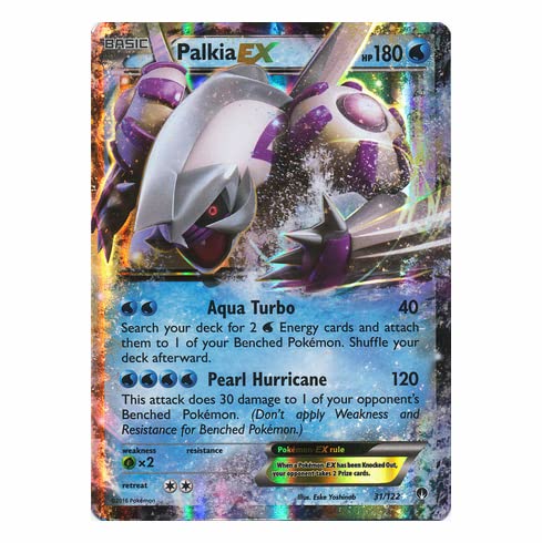 Palkia EX 31/122 Ultra Rare Pokemon Card (XY BREAKpoint) : Amazon.co.uk:  Toys & Games