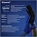 GYC Gloves, Cut Resistant Gloves - Level 5 Cut Protection, 10 Pairs Pack - Double Layers, Excellent Dexterity & Breathability, Comfortable Nitrile Micro finish (TGM-763YF/Size 10 - X-LARGE)