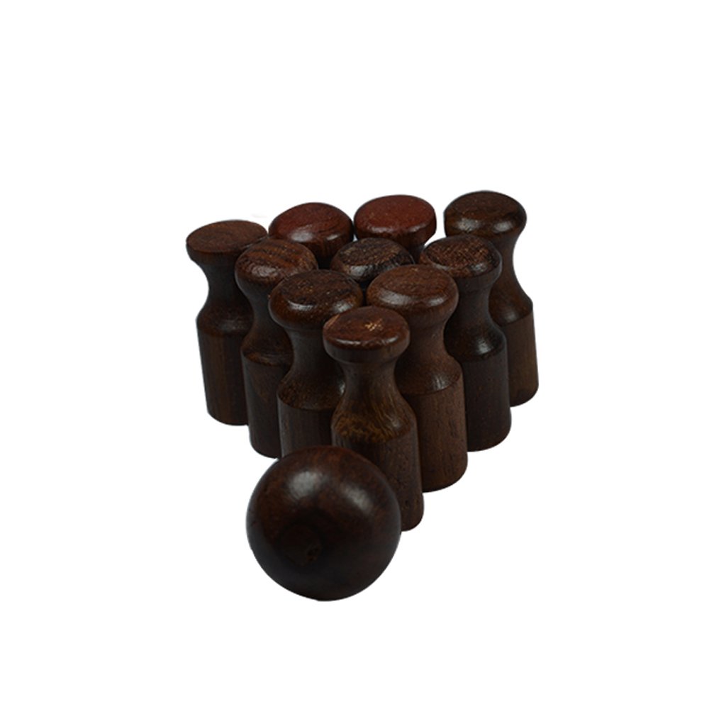 Royal Kurta Craftuno Handcrafted Wooden Bowling Set