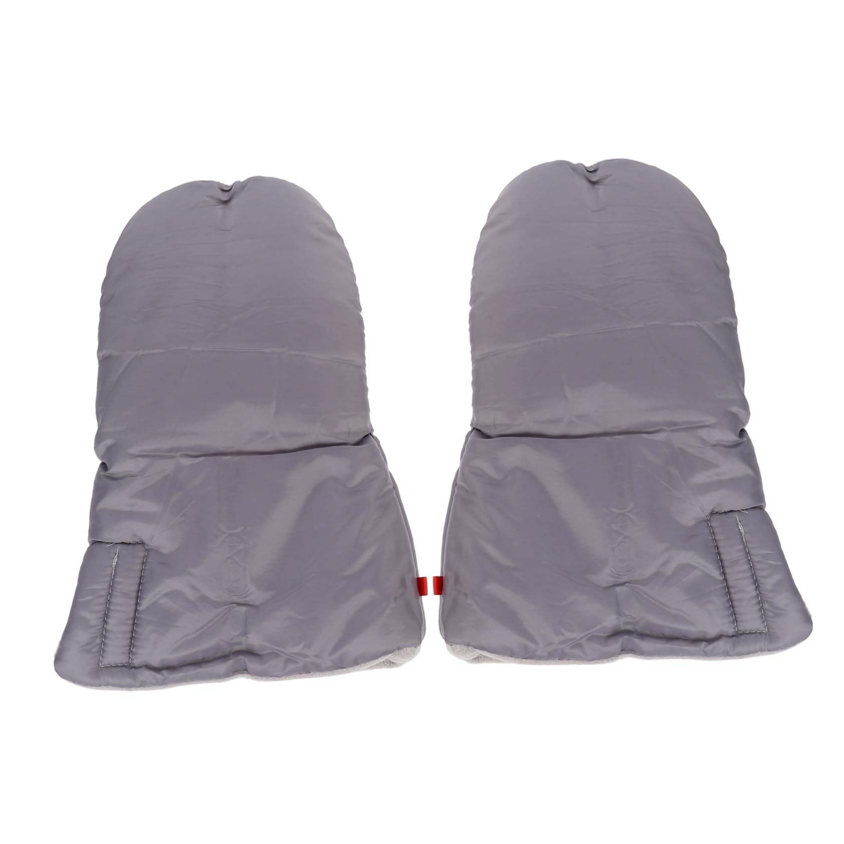 FRCOLOR Thickened Thermal Gloves for Men Windproof Cart Stroller Hand Warmers Extended Length Grey