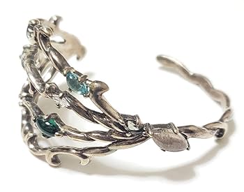 Amazon.co.jp: ウズ uzu アンティーク風 シルバーバングル