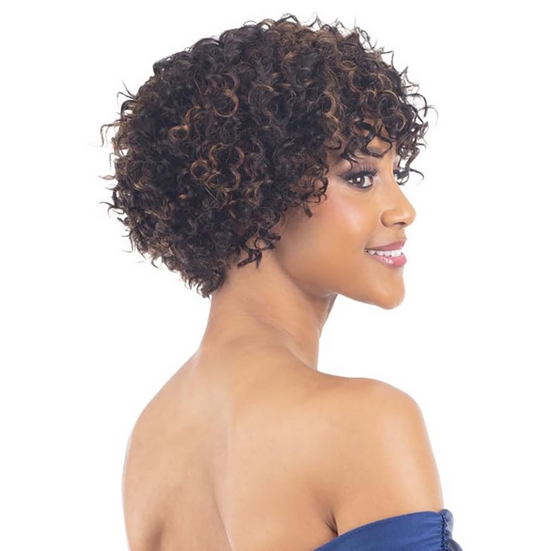 FREE TRESS Shake N Go Naked Brazilian Natural Human Hair Premium Wig - Ellie (P4/30)
