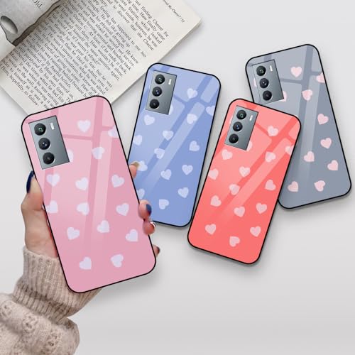 Image of COLORflow Back Cover Compatible with iQOO 9 SE 5G | Heart Celestial Color Customized | Shockproof TPU Bumper with Camera Protection Back Cover Compatible with iQOO 9 SE 5G