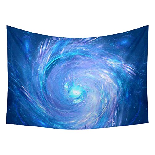 Tapiz de tela satinada azul decorativo para renovar el ambiente de tu dormitorio