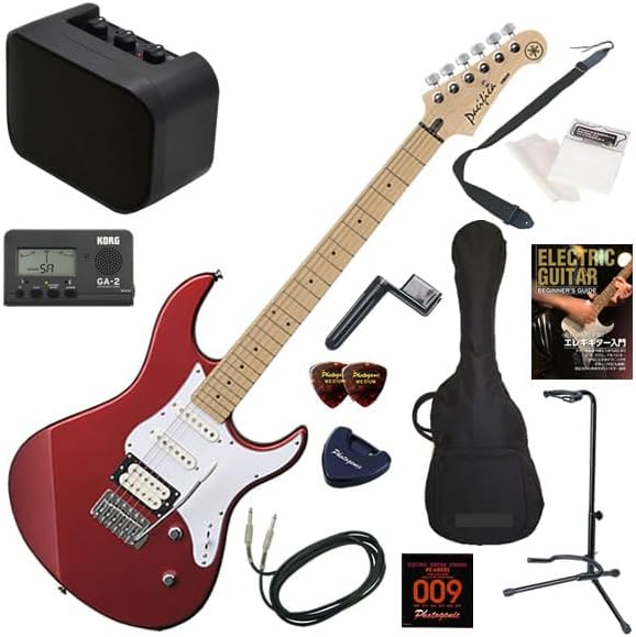 未使用 セルダー エレキギター入門9点セット ST-16/MRD エレキ