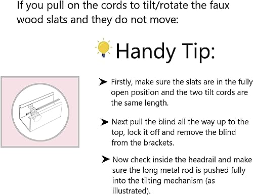 Funky Gadgets Smooth Faux Wood Wooden Venetian Blinds with Strings and THE OTHER with TAPE 50mm Slats TRIMMABLE (White, 45cm width x 150cm drop) - Cosy Home Interiors Funky Gadgets Smooth Faux Wood Wooden Venetian Blinds with Strings and THE OTHER with TAPE 50mm Slats TRIMMABLE (White, 45cm width x 150cm drop) - Image 9