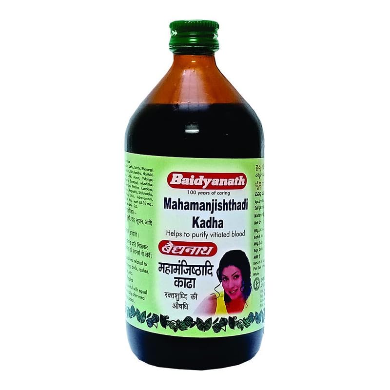 See full amazon price history chart for Baidyanath Mahamanjisthadi Kadha Blood Purifier 450 ml Baidyanath Mahamanjisthadi Kadha Blood Purifier 450 ml (B0D53HT247) Amazon Price History, Amazon Price Tracker