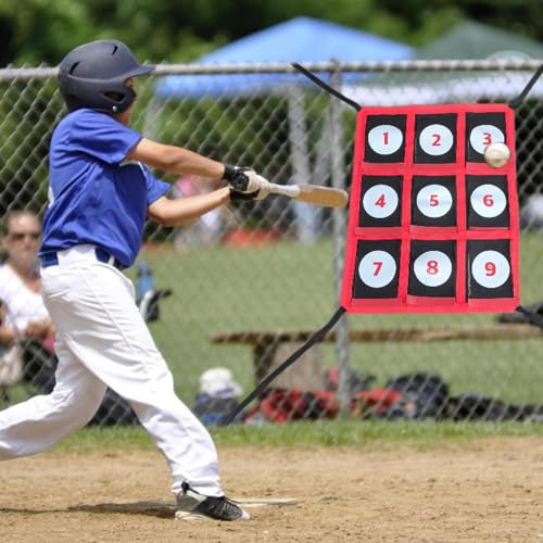 Zone de strike baseball réglable en filet robuste pour entraînement précis - 2