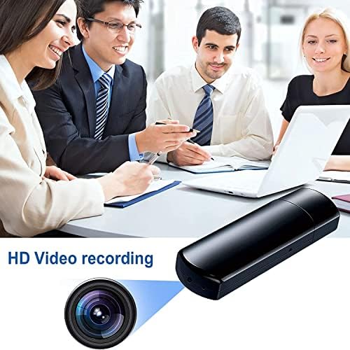 javiscam Spy Camera, 32GB Hidden Camera, Mini Camera with 1080P, Nanny Cam with Long Battery Life, Body Camera for Home Security or Classroom Learning