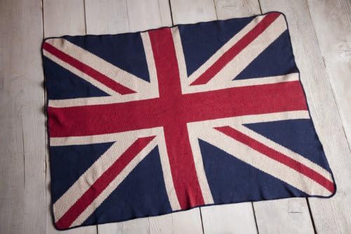 Eco Friendly Throw / Blanket - Union Jack British Flag - Made in USA