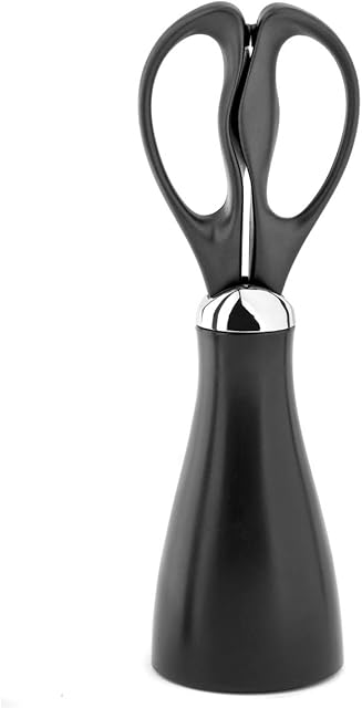Robert Welch Signature Household Scissors & Stand. Multi Award Winning Design - Made from Precision Engineered 420 J2 Japanese Stainless Steel for Long Lasting Cutting Performance.