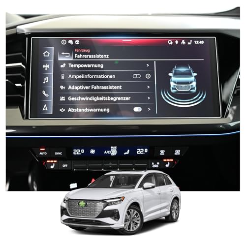 Ruiya Screen Protector Screen Protector for Audi Q4 e-tron 11.6" Display Touchscreen Anti-scratch Nano Films Compatible with 2023-2026 Audi Q4 e-tron/Q4 Sportback e-tron/Q5 e-tron(2Packs)