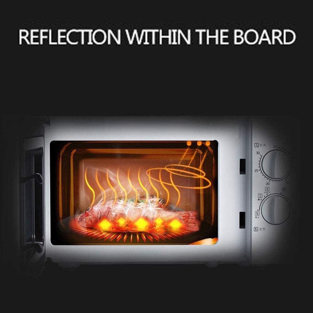 Manual Microwave with No Rust Interior for Easy Cleaning, Soft Touch Housing and Matt Finish, Auto Defrost, Cotton White, 20 Litre with 6 Power Levels