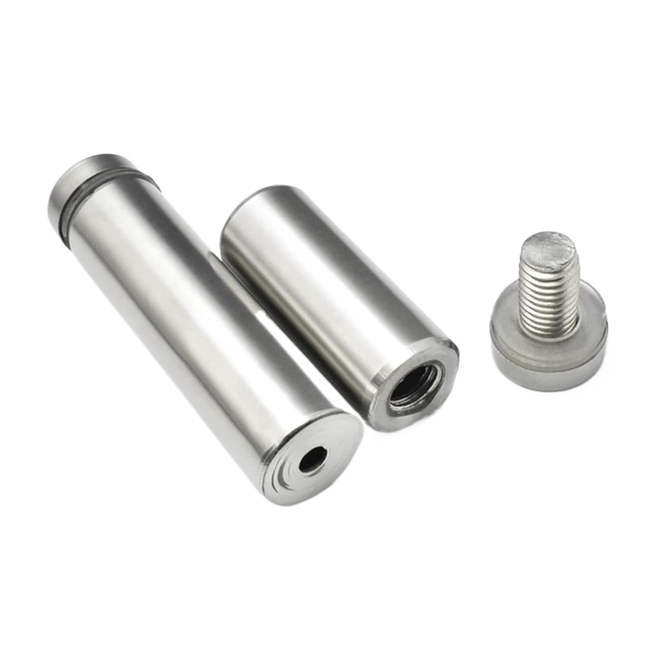 Śruby dystansowe do znaków Wkręty dystansowe ze stali nierdzewnej do szkła akrylowego 12mm 20-100mm 40 szt(12x100mm)