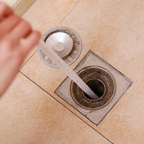 Alink Sink Drain Overflow Cleaning Brush, Household Sewer Hair Catcher #TOP3