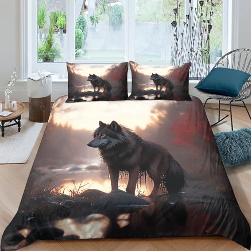 Parure de lit pour housse de couette facile à laver avec fermeture éclair - 2